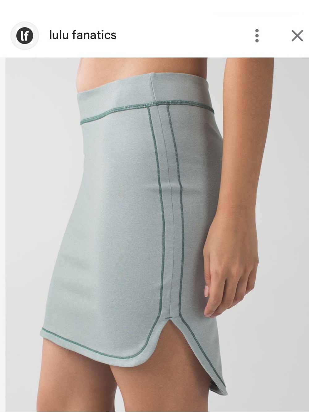 LULULEMON City Skirt Size 8